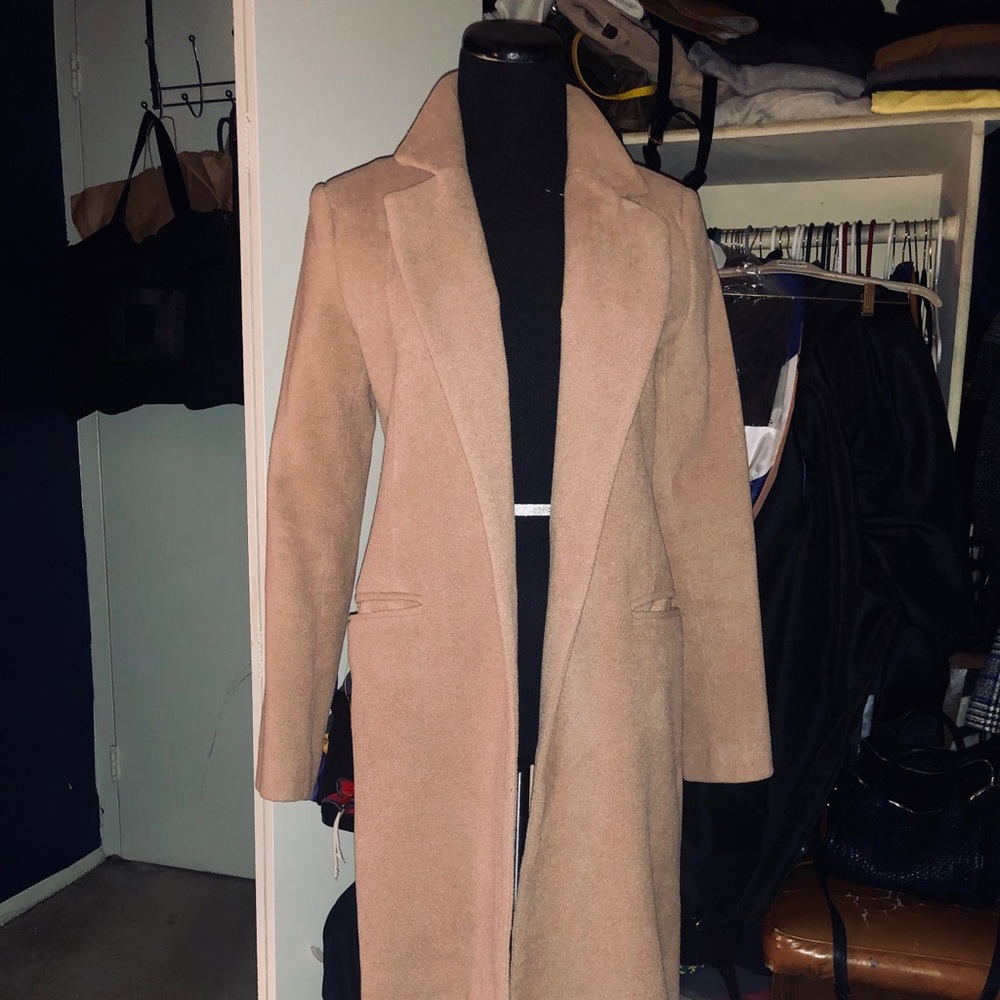 Camel Overcoat - NewLook